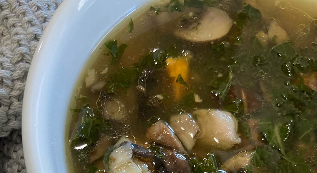 Healthy recipies - Cod & Sea Veggie Soup