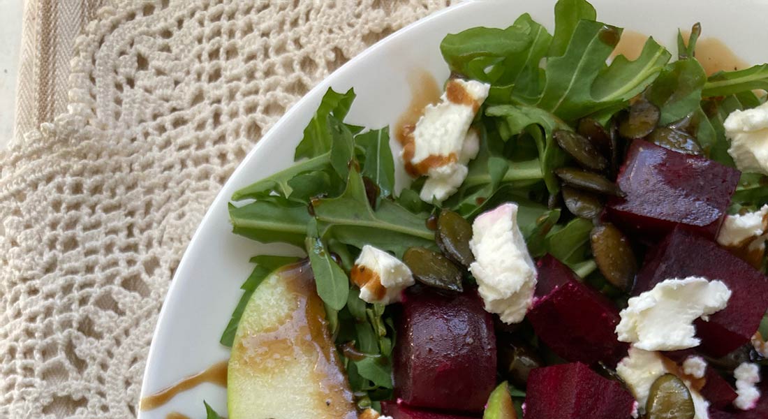 Healthy recipies - Beet & Arugula Salad
